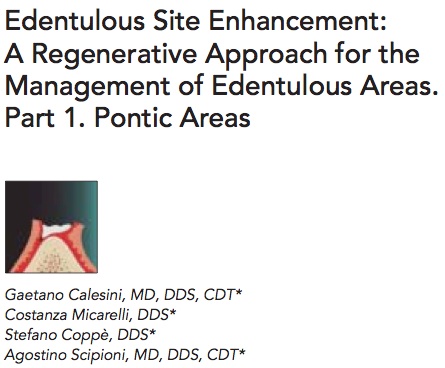 Int J Perio Rest Dent 2008 Vol.28-1